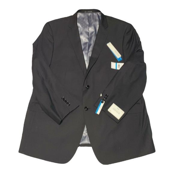 New With Tags Perry Ellis Portfolio Men's Blazer Suit Jacket 48R Slim MSRP $260 - Picture 4 of 16